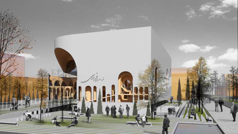 Ferdowsi House of Wisdom design by Maliha Aghajani