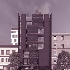 Adibi residential building design by Malihe Aghajani