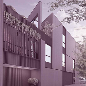 Alborz Facade design by Malihe Aghajani